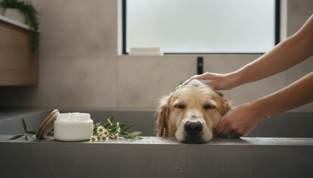 Organic Dog Shampoo for Sensitive Skin: Botanical Purity and Freshness