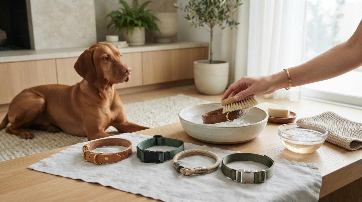How to Clean a Dog’s Collar: A Gentle, Material-by-Material Guide