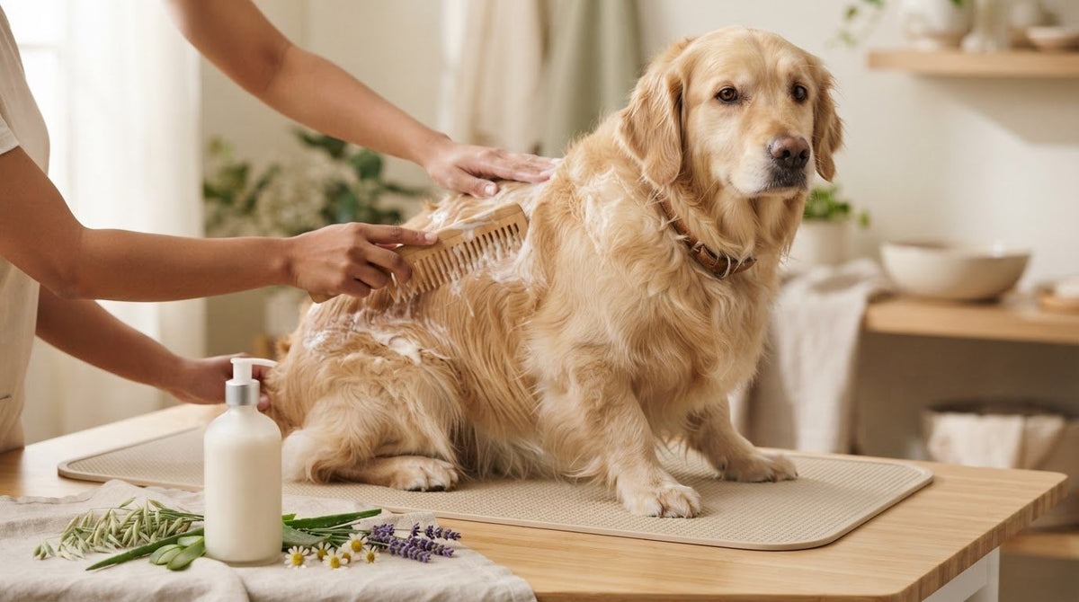 Natural Dog Conditioner for Dry Skin: Gentle Coat Care