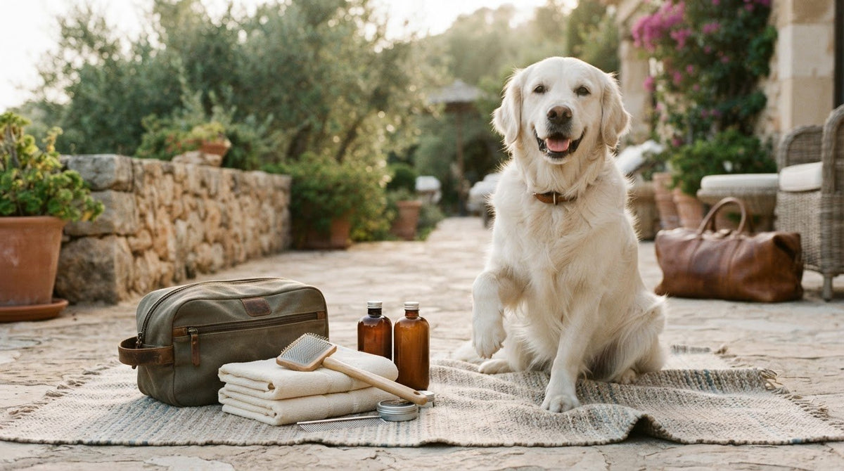 What to Pack for Grooming a Dog on Vacation: A Practical Checklist
